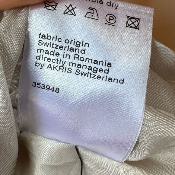 Akris Punto Front Zip A-Line Midi Dress Size Small - Picture 9 of 12